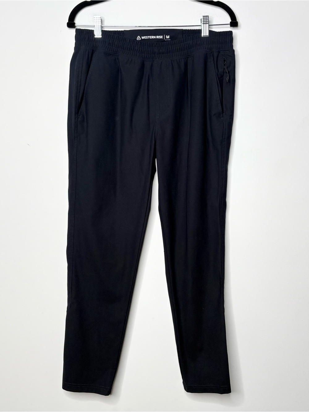 Western Rise Men’s Drawstring Blue Pants Slim Performance